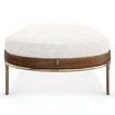 Product Image 5 for Rhythm Upholstered Natural Walnut Chaise from Caracole
