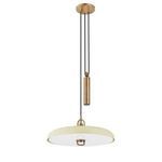 Product Image 1 for Plummet 1 Light Off-White Pendant from Troy Lighting