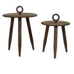 Product Image 1 for Tripoli Set of 2 Mango Wood Brown Coffee Tables from BIDKHome