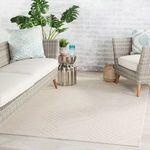 Product Image 2 for Linet Indoor / Outdoor Chevron Cream Area Rug from Jaipur 