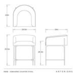 Product Image 7 for Osbourne Stool from Arteriors