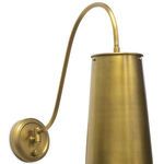 Product Image 2 for Hattie Natural Brass Modern Wall Sconce from Regina Andrew Design