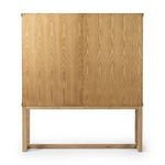 Back view of Tamara Cabinet revealing plywood panels and screw details.
