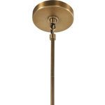 Product Image 8 for Dudley Aged Brass White Chandelier from Four Hands