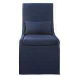 Product Image 1 for Coley Simplistic Denim Armless Chair from Uttermost