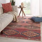 Product Image 2 for Mirta Medallion Pink/ Blue Rug from Jaipur