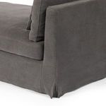 Product Image 5 for Vianna Slipcover Transitional Chaise - Bergamo Charcoal from Four Hands