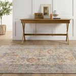Product Image 2 for Madison Floral Blue/ Beige Rug from Jaipur 