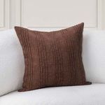 Product Image 3 for Gratitude Mahogany Cotton Fabric Throw Pillow from Classic Home