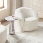 Product Image 7 for Adley Upholstered Plush Swivel Chair from Classic Home