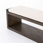 Product Image 5 for Edmon Bench Savile Flax/Warm Nettlewood from Four Hands