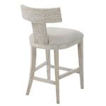 Product Image 6 for Idris Whitewash Pine Counter Stool from Uttermost