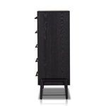 Product Image 15 for Rosedale 6-Drawer Tall Oak Dresser - Ebony Oak Veneer from Four Hands