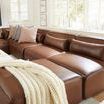 Product Image 3 for Max Natural Walnut Leather Corner Sofa from Alder & Tweed