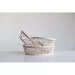 Product Image 4 for Round Bamboo Wood Baskets (Set Of 3 Sizes) from Creative Co-Op