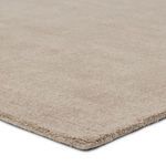 Close-up angled view focused on thick, durable pile and precisely finished edge