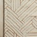 Verve Ivory Oatmeal Rug corner close-up with visible pile texture on light flooring