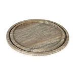 Product Image 1 for Sutton Round Travertine Tray Set from Regina Andrew Design