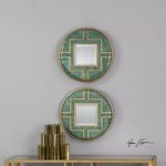 Product Image 1 for Uttermost Amina Round Mirrors, S/2 from Uttermost