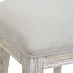 Product Image 9 for Idris Whitewash Pine Counter Stool from Uttermost