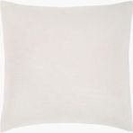 White cotton duvet with waffle weave texture, square shape, soft and cozy appearance
