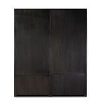 Product Image 6 for Admont Worn Black Veneer Traditional Double Bookcase with Ladder from Four Hands