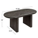 Product Image 3 for Obsidian Grove Coffee Table from Creative Co-Op