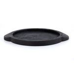 Oblique angle showing tray with visible textured surface and rounded handles