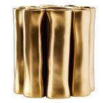 Product Image 3 for Vescovi Gold Ceramic Vase from Arteriors