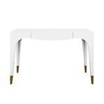 Product Image 7 for Tapered Leg, One Drawer Desk With Antique Brass from Worlds Away