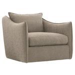 Product Image 1 for Joli Portobello Grey Upholstered Swivel Accent Chair from Bernhardt Furniture