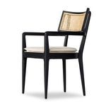 Product Image 19 for Britt Brushed Ebony Cane Dining Armchair from Four Hands