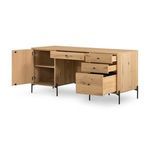 Product Image 23 for Eaton Light Oak Executive Desk from Four Hands