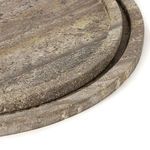 Product Image 8 for Sutton Round Travertine Tray Set from Regina Andrew Design
