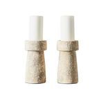 Product Image 2 for Candle Holder Eris Rustic Sand from BIDKHome