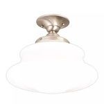 Product Image 1 for Petersburg 1 Light Semi Flush from Hudson Valley