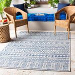 Product Image 3 for Eagean White / Denim Indoor / Outdoor Rug from Surya