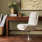 Product Image 2 for Burbank Ivory Modern Desk Chair from Four Hands