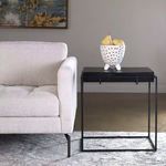 Product Image 2 for Telone Modern Black Side Table from Uttermost
