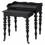 Product Image 2 for Hallee Black Rollout Desk from Uttermost