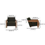 Product Image 10 for Garnet Lounge Chair from Moe's