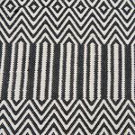 Product Image 2 for Black Cotton Woven Rug from Four Hands
