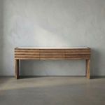 Product Image 8 for Wolf Console with White Marble Top from Noir