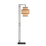 Product Image 4 for Marabout Grasscloth Floor Lamp from Currey & Company