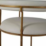 Product Image 3 for Mack White Leather Counter Stool from Gabby