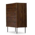 Product Image 3 for Carlisle 5-Drawer Iron Dresser - Gunmetal from Four Hands