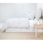 Product Image 3 for Connor Ivory / Denim Twin Duvet Cover from Pom Pom at Home