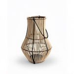 Product Image 2 for Natural Lantern Iron & Bamboo Dia 8" from BIDKHome