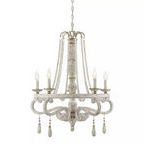 Helena Provence With Gold Accents 5 Light Chandelier image 2