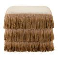 Product Image 3 for Jute Fringe Ottoman from Currey & Company